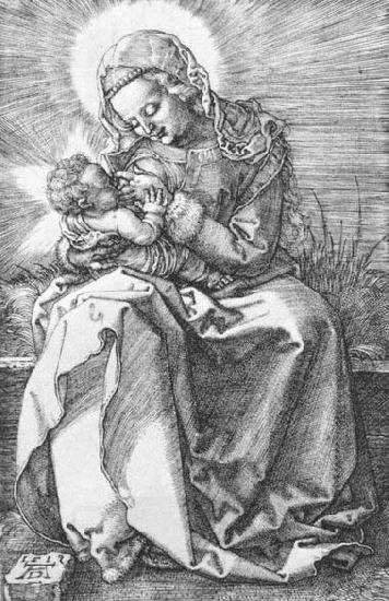 Albrecht Durer Madonna Nursing oil painting picture